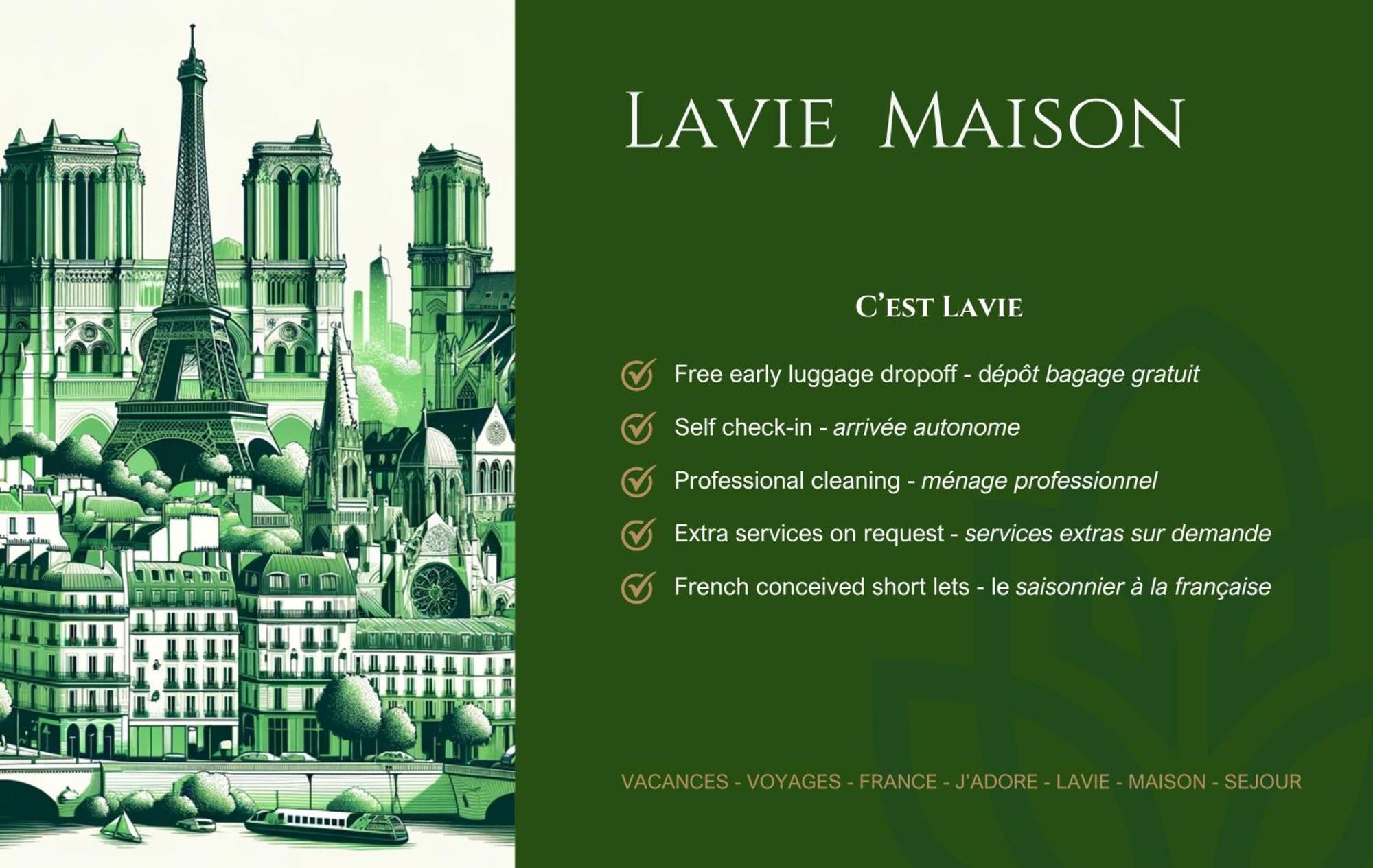 Lavie Maison A C & Sauna Paris Bagian luar foto